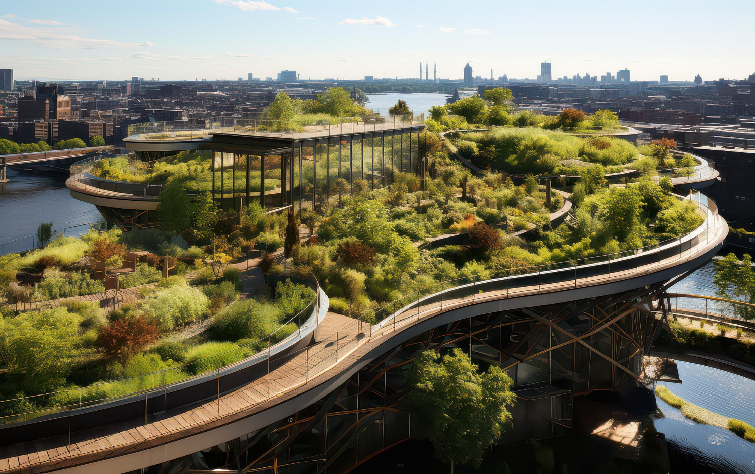 role of landscape infrastructure in urban development