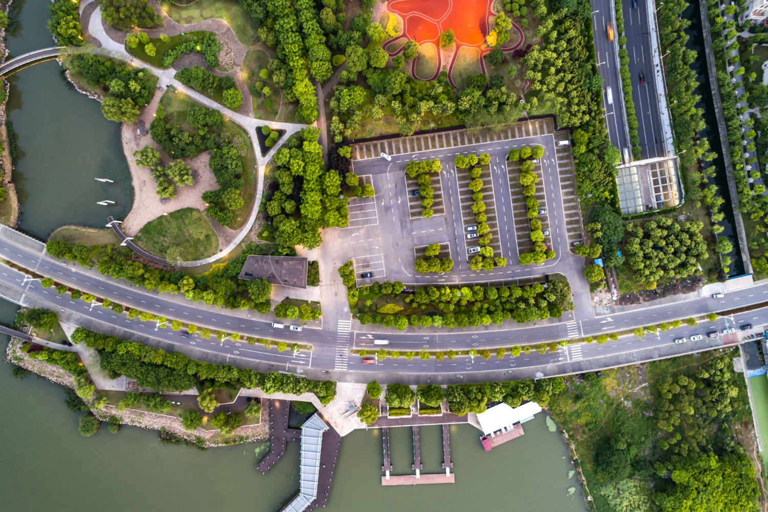 outdoor public spaces